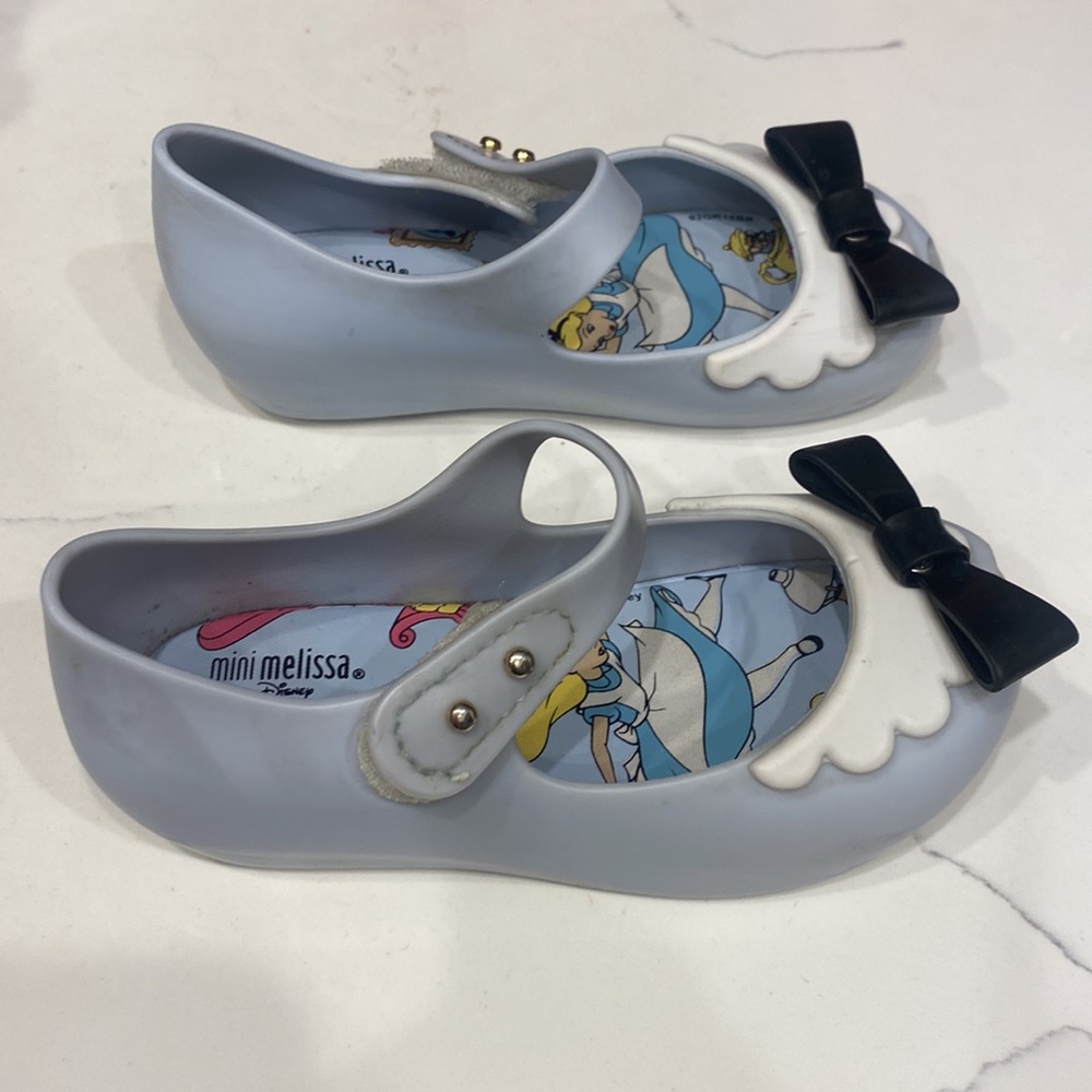 Mini Melissa Alice in Wonderland size 8 - Picture 3 of 8